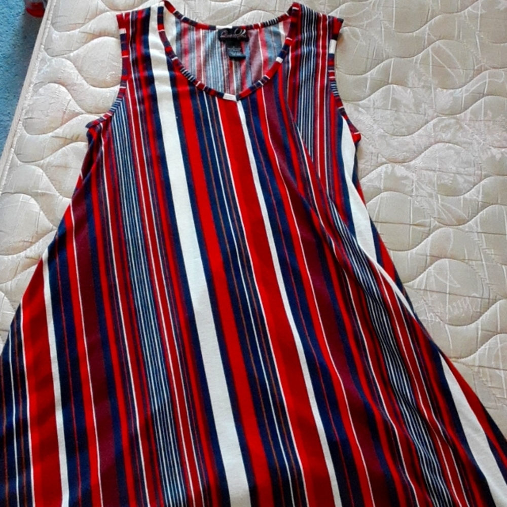 Red, white, and blue Large